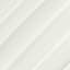 Lathan White Sheer Ring Top Single Curtain Panel, 84"