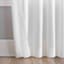 Lathan White Sheer Ring Top Single Curtain Panel, 84"