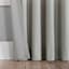 Lathan Grey Sheer Ring Top Single Curtain Panel, 84"