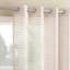 Nordic Blush Sheer Grommet Single Curtain Panel, 84"
