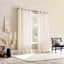 Nordic Blush Sheer Grommet Single Curtain Panel, 84"