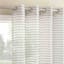 Nordic Black Sheer Grommet Single Curtain Panel, 84"