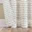 Nordic Black Sheer Grommet Curtain Panel, 84"