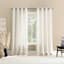 Sage Sheer Grommet Curtain Panel, 84"