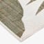 (E513) Found & Fable Santorini Cala Green Leaves Outdoor Area Rug, 8x10