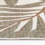 (E513) Found & Fable Santorini Cala Green Leaves Outdoor Area Rug, 8x10