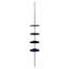 4-Tier Tension Shower Caddy, Grey