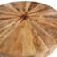 Found & Fable Round Mango Wood Coffee Table With Metal Hairpin Legs, Mango