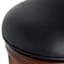 Providence Victoria Backless Barstool, Walnut