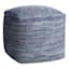 Ty Pennington Brayden Pouf, Blue