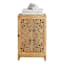 Found & Fable Rae Accent Cabinet with Natural Mango Wood Finish