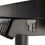 Owen wood & Metal Adjustable Office Desk, Black