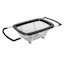 KitchenAid Expandable Over-Sink Colander, Black