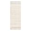 (D483) Found & Fable Roma Ivory Diamond Design Runner, 2x7