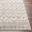 (D483) Found & Fable Roma Ivory Diamond Design Runner, 2x7