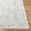 (D487) Providence Roma Ivory & Grey Medallion Runner, 2x7