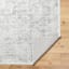 (D487) Providence Roma Ivory & Grey Medallion Accent Rug, 3x5