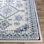 (D496) Roma Blue Medallion Area Rug, 8x10