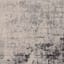 (D498) Crosby St. Roma Grey Abstract Accent Rug, 3x5