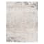 (D498) Crosby St. Roma Grey Abstract Area Rug, 8x10