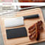 KitchenAid Classic Black Handle Cleaver Knife, 6"