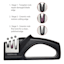 Farberware Edgekeeper 3-Stage Knife Sharpener, Black