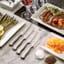 Farberware 4-Piece Stamped Stainless Steel Steak Knife Set