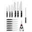 Farberware 15-Piece Triple Riveted Cutlery Block Set