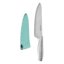 Farberware Edgekeeper Stamped Stainless Steel Chef Knife, 8"