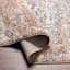 (B811) Amore Rust & Blue Medallion Runner, 2x8