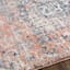 (B811) Amore Rust & Blue Medallion Runner, 2x8