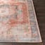 Amelie Blue & Rust Washable Runner, 2x8