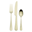 12-Piece Shelton Gold Satin Flatware Set