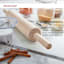 KitchenAid Maplewood Handled Rolling Pin