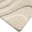 (A492) Crosby St. Lagon Ivory High-Low Runner, 2x6