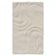 (A492) Crosby St. Lagon Ivory High-Low Accent Rug, 2x4