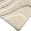 (A492) Crosby St. Lagon Ivory High-Low Accent Rug, 2x4