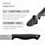 Farberware EdgeKeeper Black Knife, 4.5"