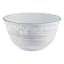 Trellis 12-Piece Stoneware Dinnerware Set, White