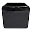 Crosby St. Indoor Two-Tone Square Black Planter, 6"