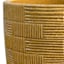 Honeybloom Honey Brown Rush Outdoor Planter, Large
