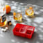 Houdini 6-Cube Red Ice Cube Tray