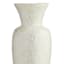 Ivory Solstice Capiz Floor Vase, 36"