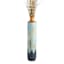 Blue & Gold Metal Floor Vase, 36"