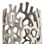 Silver Coral Floor Vase, 36"