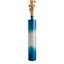 Blue Ombre Metal Bottle Floor Vase, 38"