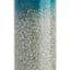 Blue Ombre Metal Bottle Floor Vase, 38"