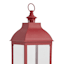 Red Pre-Lit LED Floor Lantern, 28"