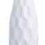 Honeybloom White Katherine Ceramic Floor Vase, 29"