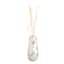 Found & Fable Hammered Silver Metal Floor Vase, 23"